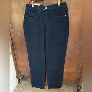 WeWoreWhat Black Straight Jeans Timeless Style